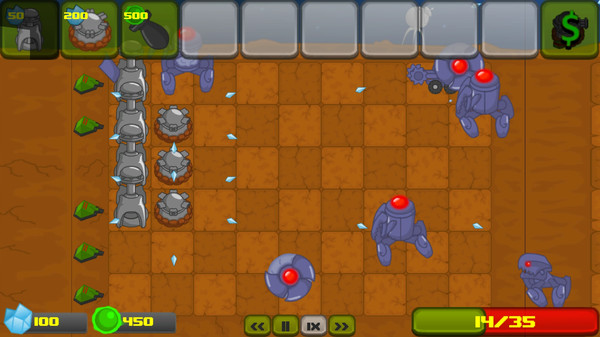 Screenshot z Martians Vs Robots Screenshot z Martians Vs Robots
