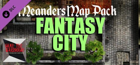 Fantasy Grounds - Meanders Map Pack: Fantasy City Spring Season (Map Pack) Header Image