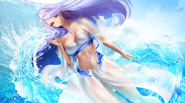 Screenshot of Elemental Girls gameplay showing in-action mechanics