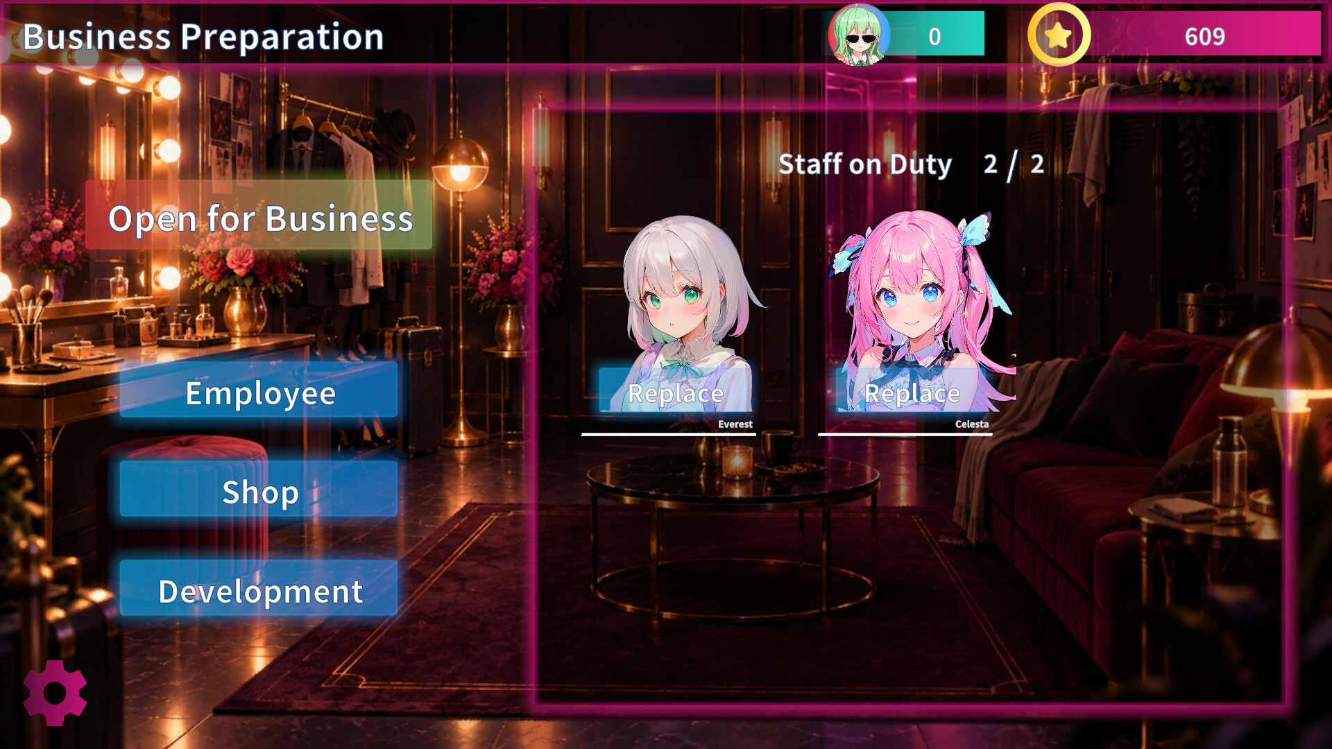 Canary’s Theory of Happiness: Nightclub Management & Romance screenshot #3
