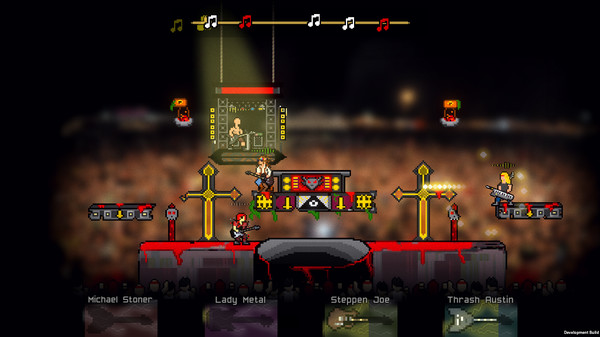 Screenshot z It's Raining Fists and Metal