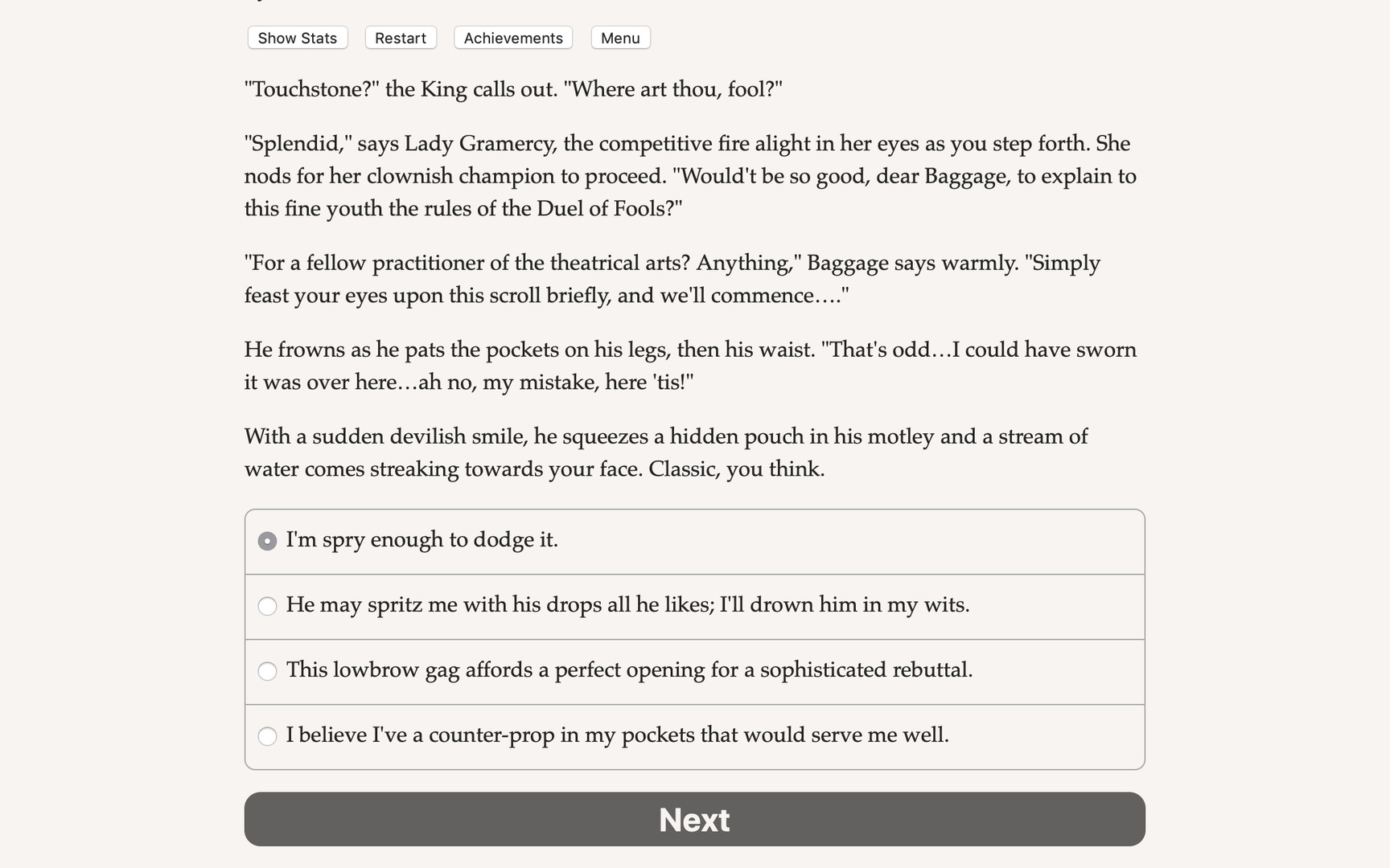 Fool! Featured Screenshot #1