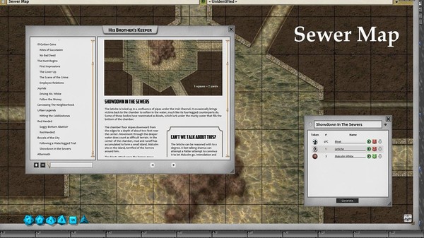 Fantasy Grounds - Deadlands Noir: His Brother's Keeper (Savage Worlds)