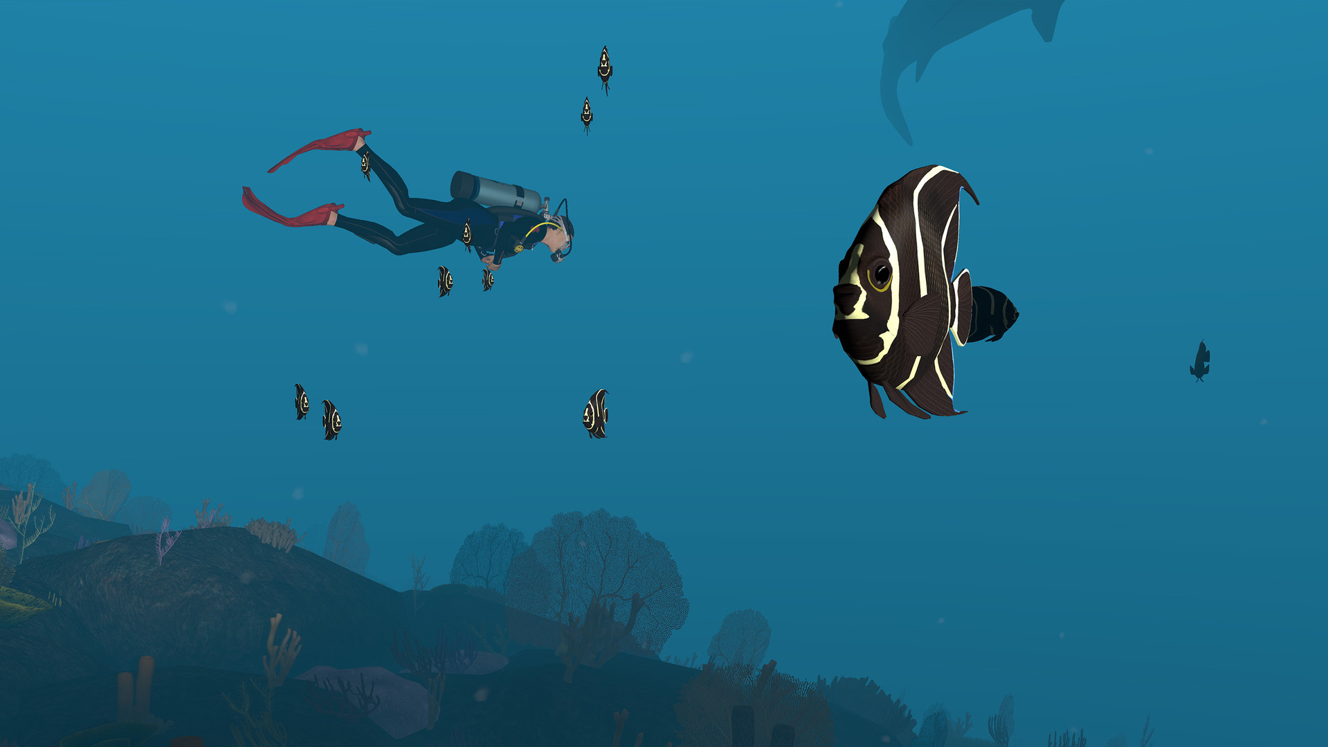 #4. Dive with Sylvia VR (Steam) بواسطة: Cascade Game Foundry SPC