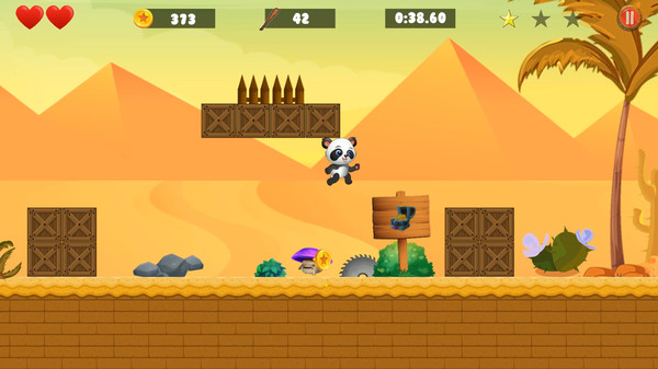 Screenshot z The Incredible Adventures of Super Panda