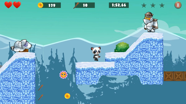 Screenshot z The Incredible Adventures of Super Panda