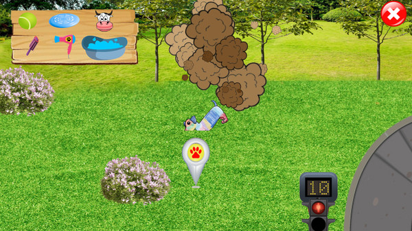 Screenshot z Milly the dog