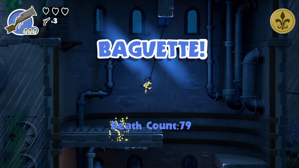 Screenshot z Sacre Bleu Screenshot z Sacre Bleu