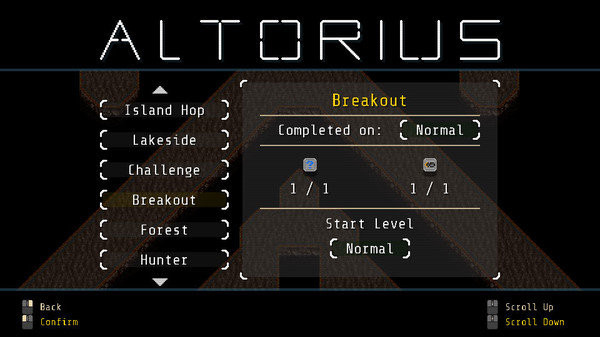 Screenshot z Altorius