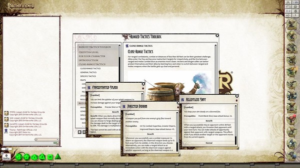 Fantasy Grounds - Pathfinder Player Companion: Ranged Tactics Toolbox (PFRPG)