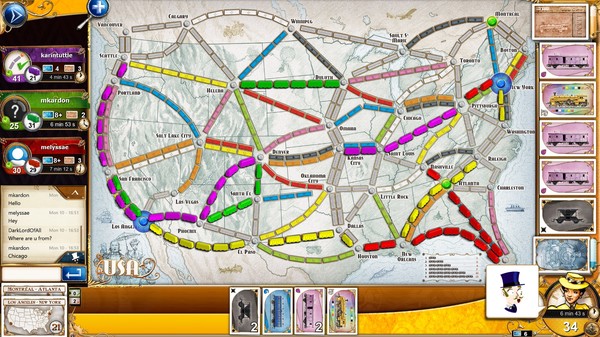 Ticket to Ride screenshot