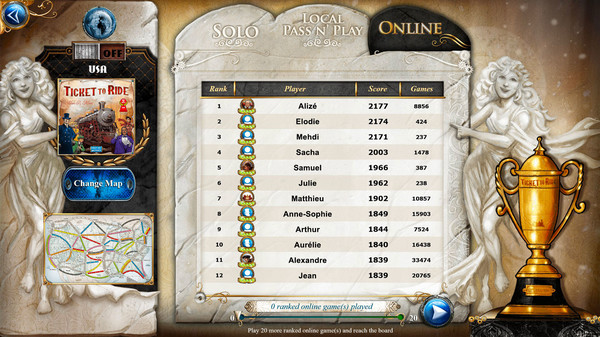 Ticket to Ride: Classic Edition screenshot 5