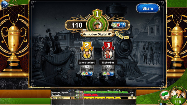 Ticket To Ride: Classic Edition - Switzerland screenshot 2