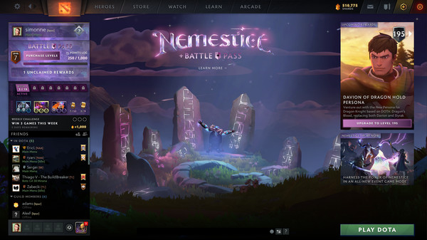 Nemestice 2021 Battle Pass