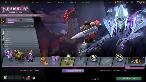 Nemestice 2021 Battle Pass