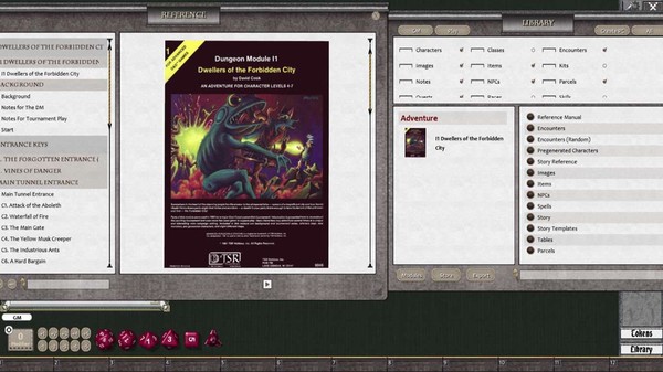 Fantasy Grounds - D&D Classics: I1 Dwellers of the Forbidden City (2E)