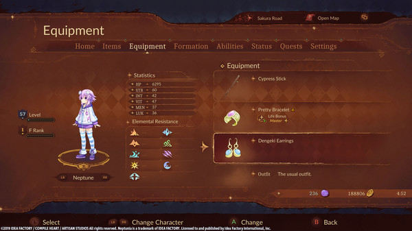 Super Neptunia RPG Dengeki Accessory Set