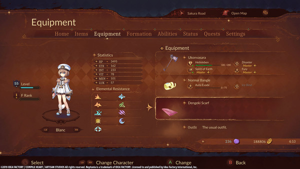 Super Neptunia RPG Dengeki Accessory Set.