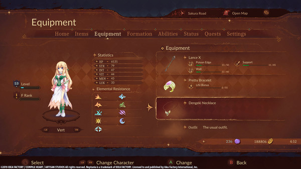 Super Neptunia RPG Dengeki Accessory Set.