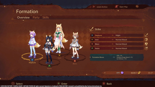 Super Neptunia RPG Animal Ears and Tails Set