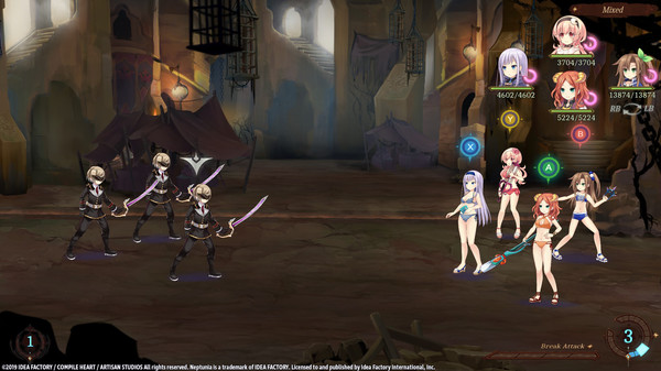 Super Neptunia RPG Swimsuit Set