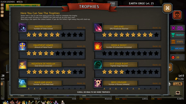 Screenshot z Click Legends Screenshot z Click Legends