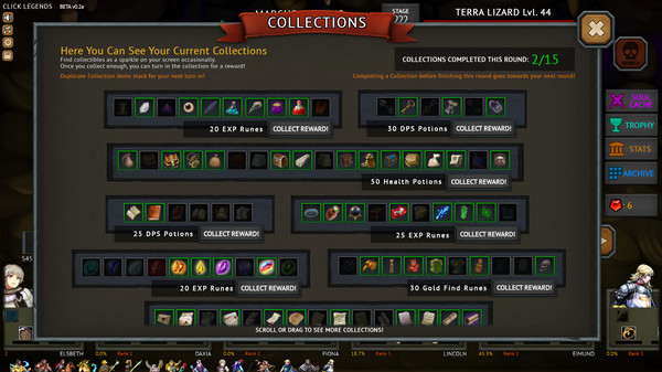 Screenshot z Click Legends Screenshot z Click Legends