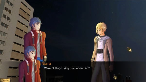 Screenshot z Niara: Rebellion Of the King Visual Novel RPG
