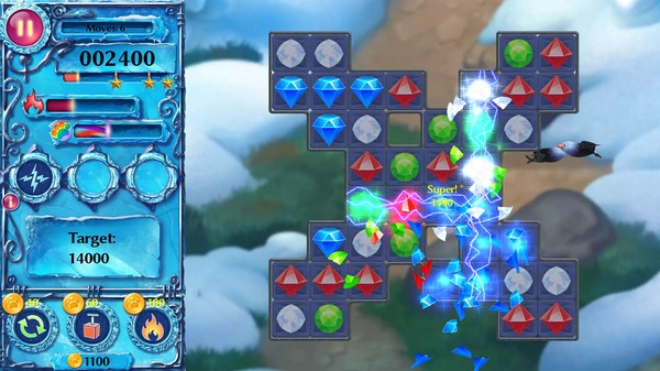 Screenshot z Snow Jewels