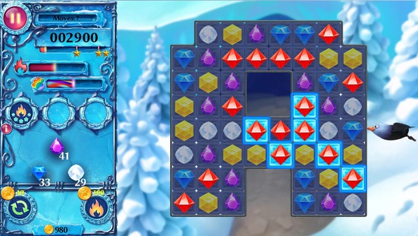Screenshot z Snow Jewels