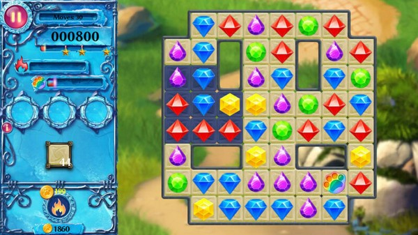 Screenshot z Snow Jewels