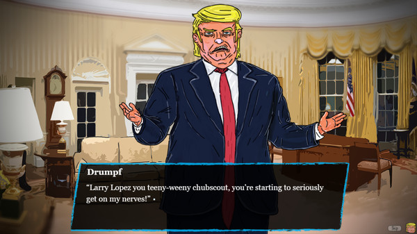Screenshot z Drumpf: Presidential Dating Simulator