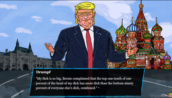 Screenshot z Drumpf: Presidential Dating Simulator