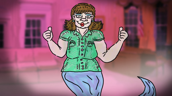 Screenshot z Drumpf: Presidential Dating Simulator