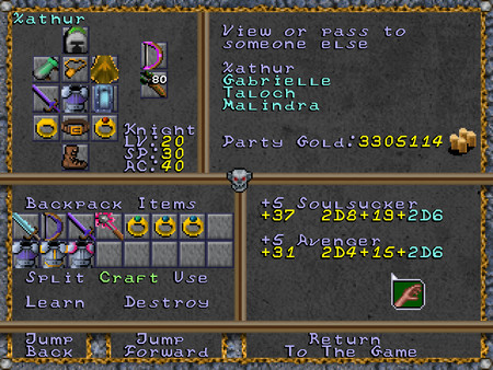 Screenshot z Knights of the Chalice