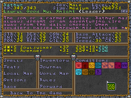 Screenshot z Knights of the Chalice