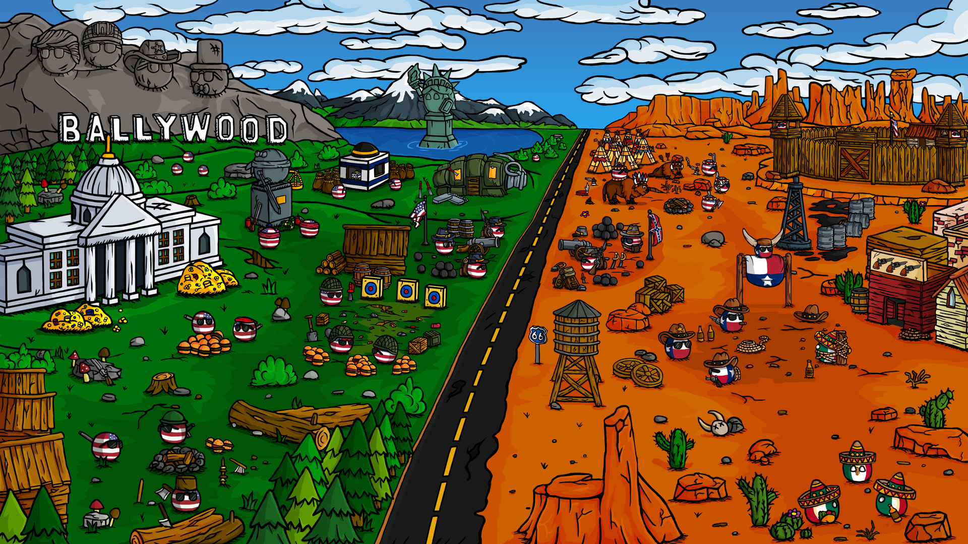 CountryBalls Heroes screenshot #2