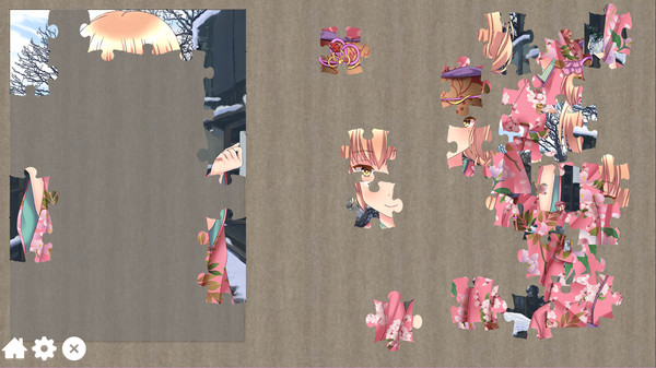 Screenshot z Yume Puzzle