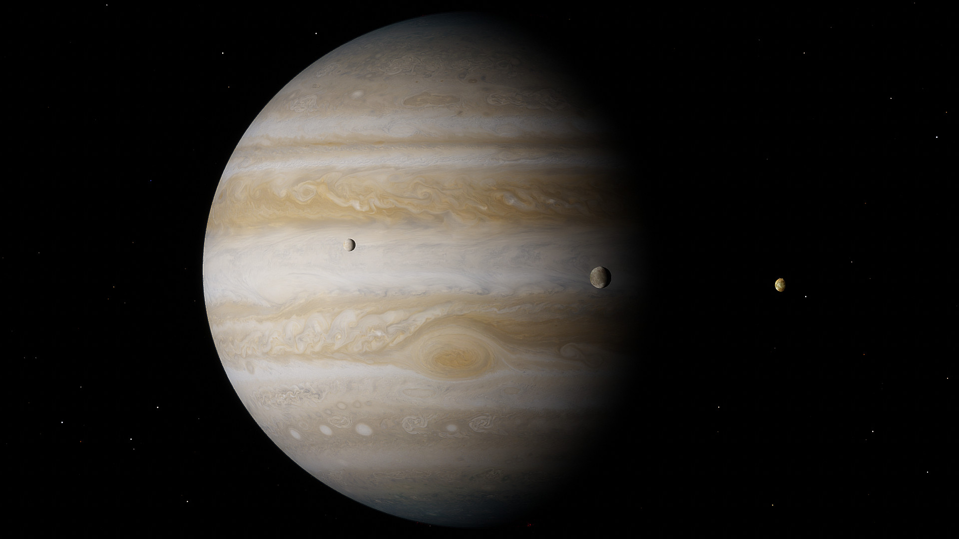 SpaceEngine - Jupiter System HD Featured Screenshot #1