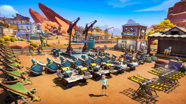 Screenshot z My Time at Sandrock