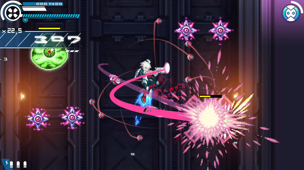 银白钢铁伊克斯X1+2 双重收藏辑/Gunvolt Chronicles: Luminous Avenger iX 1+2 Dual Collection（v1.02）