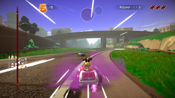 Screenshot z Garfield Kart - Furious Racing