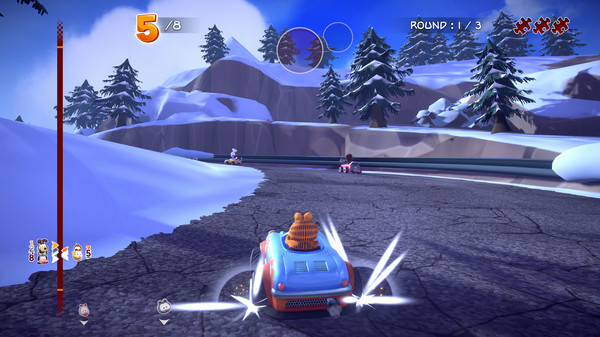 Screenshot z Garfield Kart - Furious Racing
