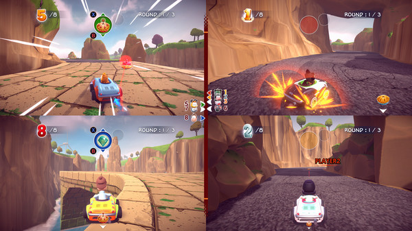 Screenshot z Garfield Kart - Furious Racing