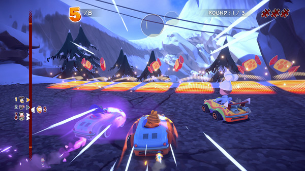 Screenshot z Garfield Kart - Furious Racing