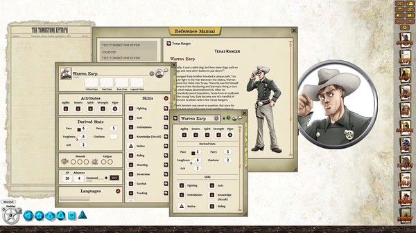 Fantasy Grounds - Stone and a Hard Place: The Tombstone Seven (Savage Worlds)