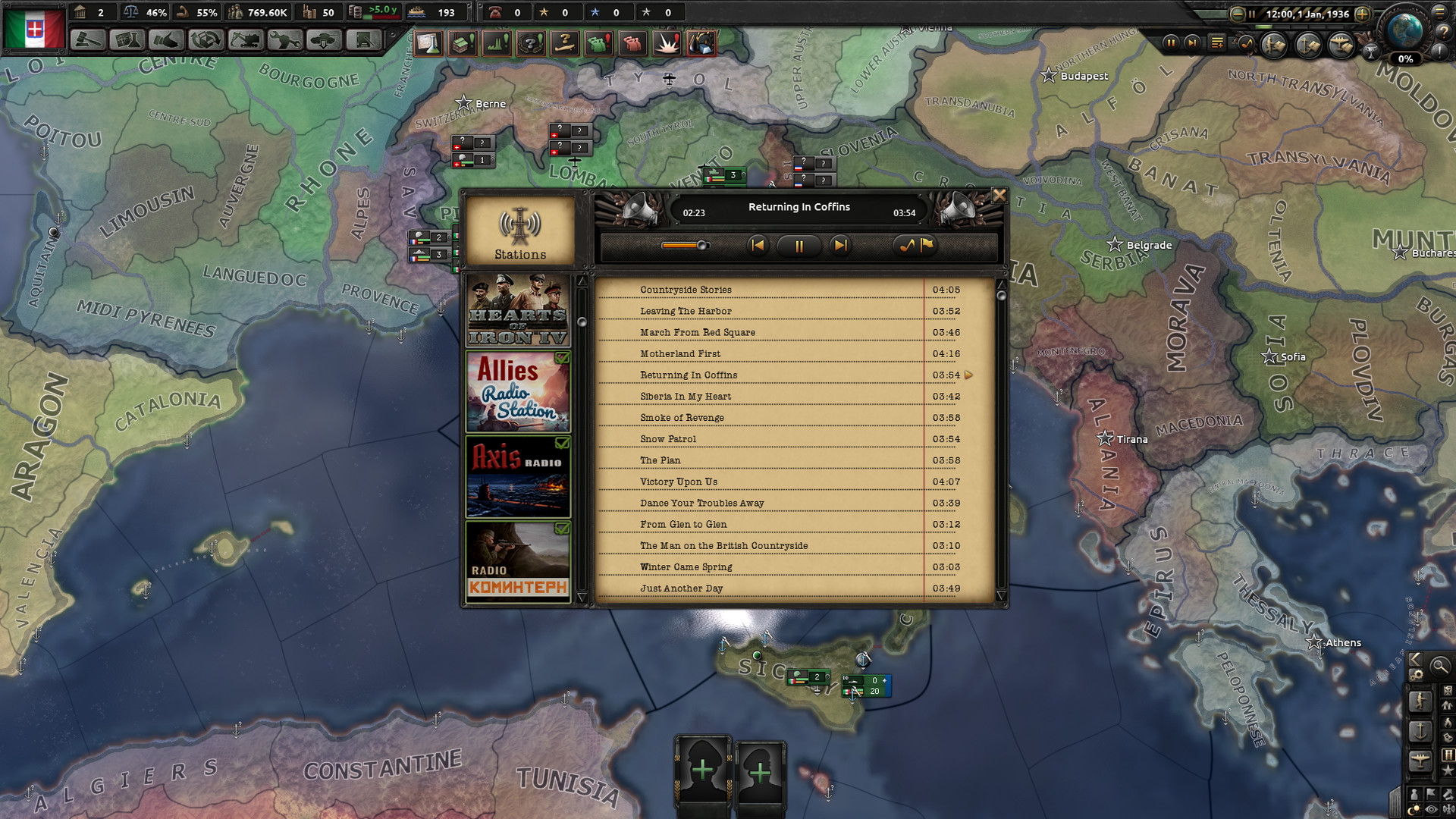 Music - Hearts of Iron IV: Radio Pack Featured Screenshot #1