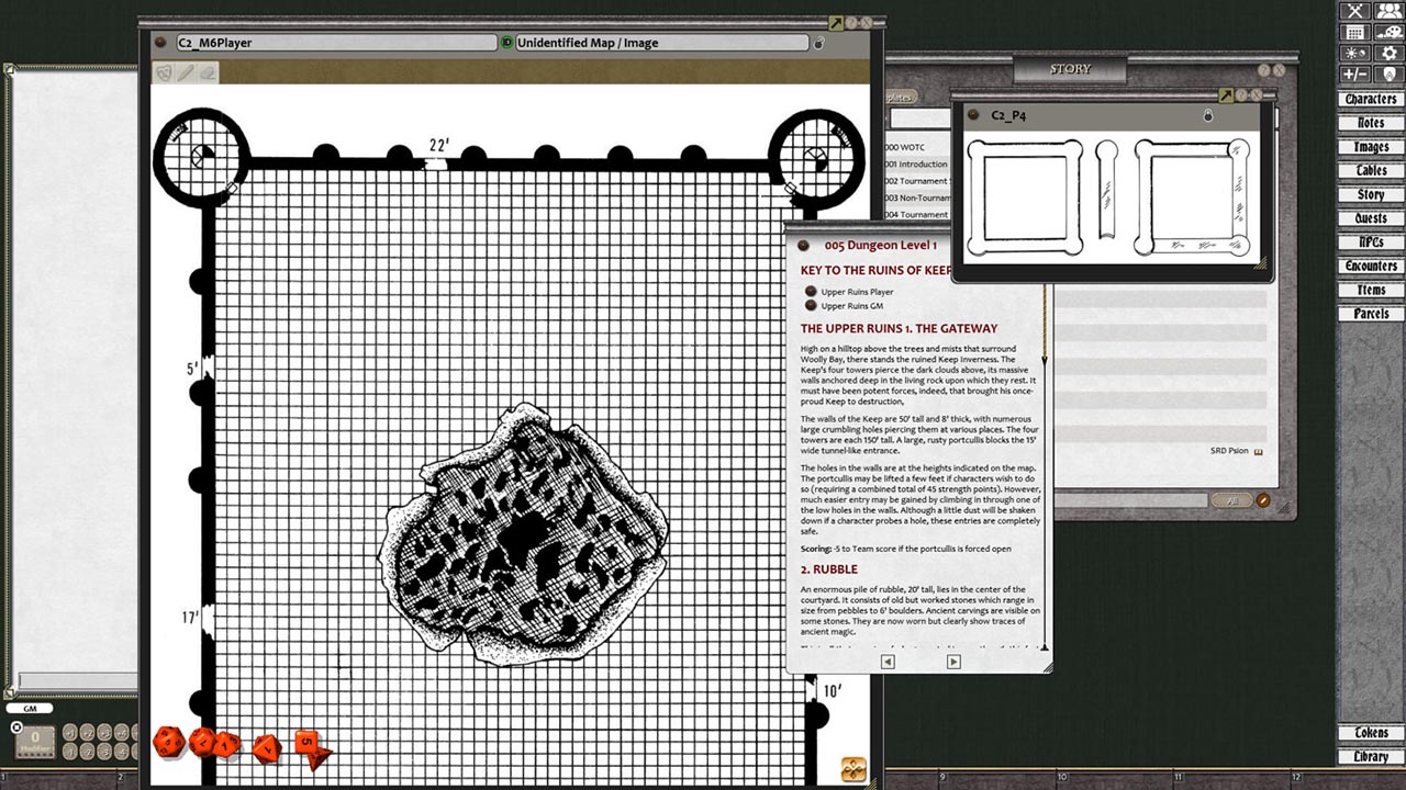 Fantasy Grounds - D&D Classics: C2 The Ghost Tower of Inverness (2E) screenshot 1