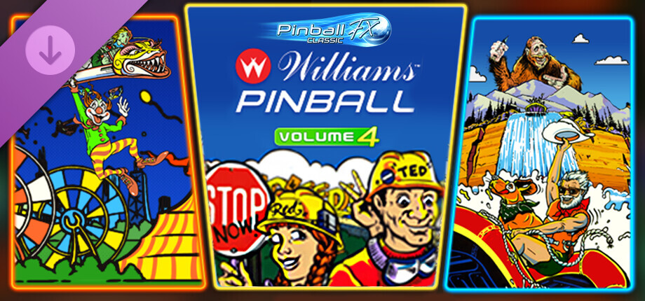 Pinball FX Classic - Williams™ Pinball: Volume 4 cover art
