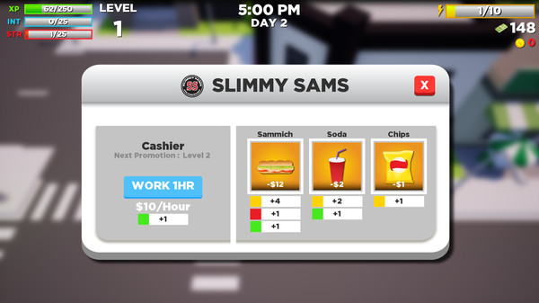 Screenshot z Super Life (RPG)